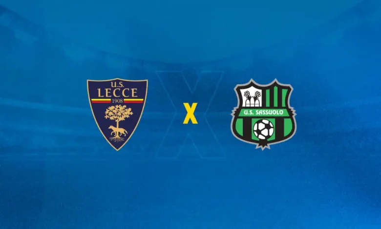 Escudos de Lecce x Sassuolo