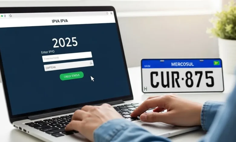 Verificar Situação do IPVA 2025 pela Placa do Carro
