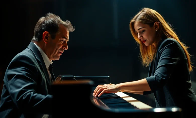 Filmes sobre pianistas geniais lidando com pressão extrema