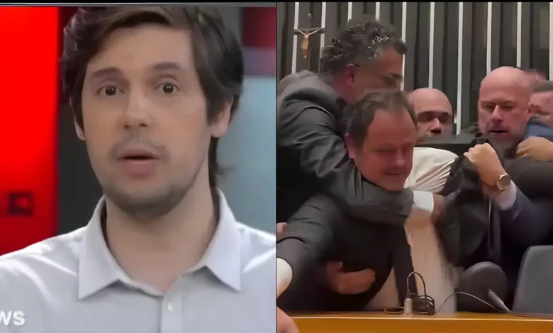 Um comentarista a favor da repressão