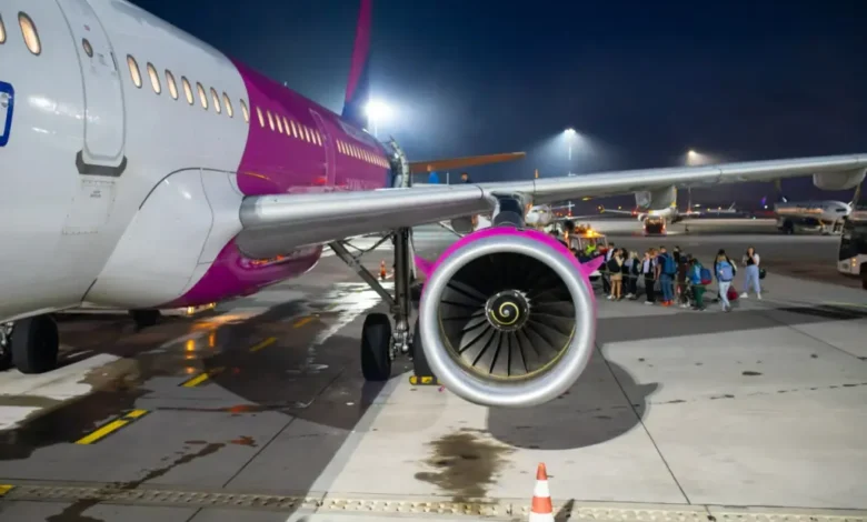 Samolot Wizz Air, zdjęcie ilustracyjne