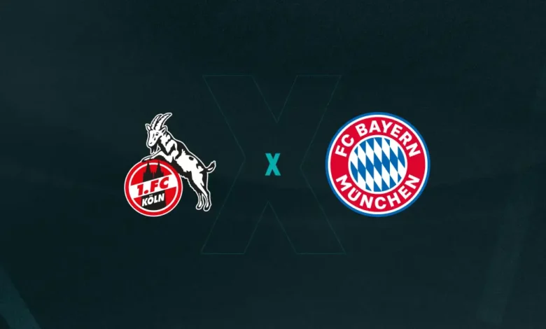 Escudos de FC Köln x Bayern de Munique