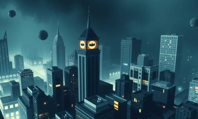 A cidade de Gotham na visão sombria de Christopher Nolan