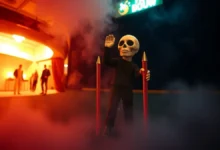 O contraste entre luz e sombra nos filmes de Tim Burton